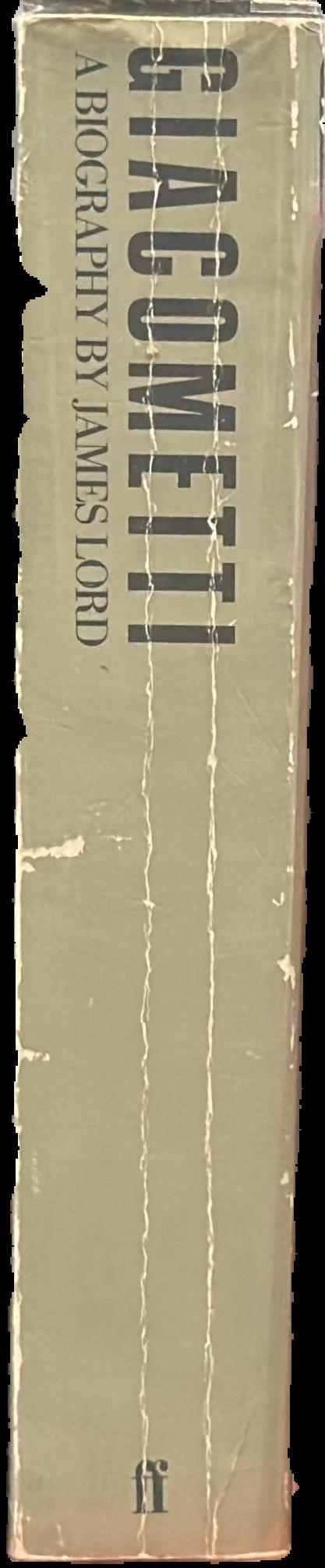 Giacometti : a biography live spine