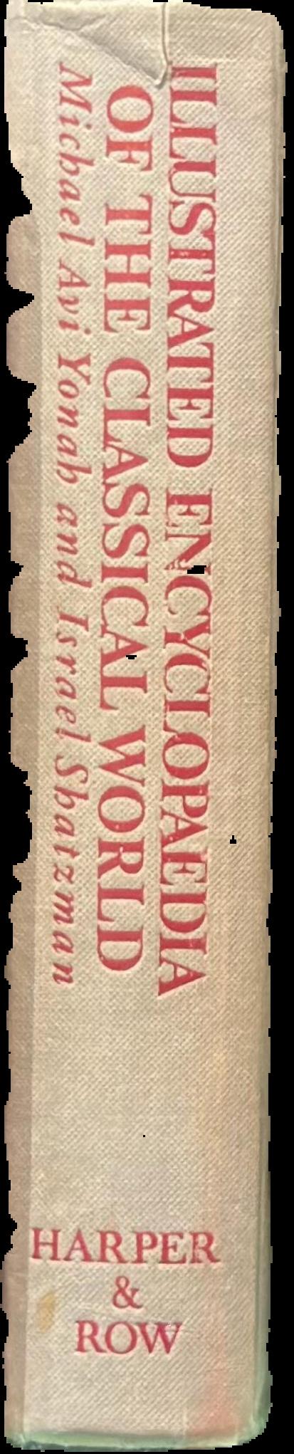 Illustrated encyclopaedia of the classical world live spine