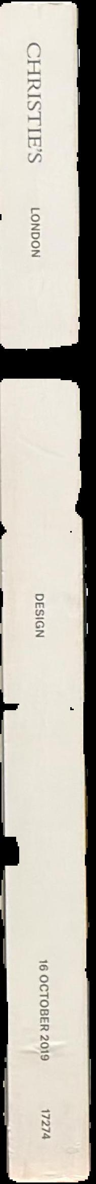 Design : auction, Wednesday 16 October 2019 / Christie's live spine