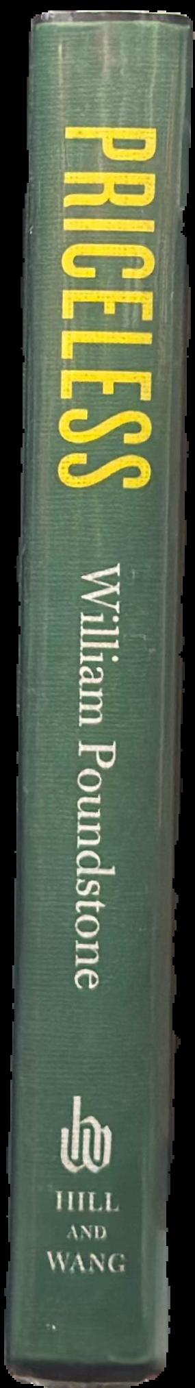 Priceless : the myth of fair value (and how to take advantage of it) live spine