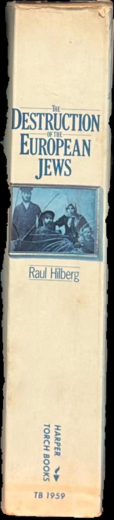The destruction of the European Jews live spine