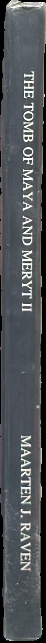 The tomb of Maya and Meryt : II : objects and skeletal remains live spine