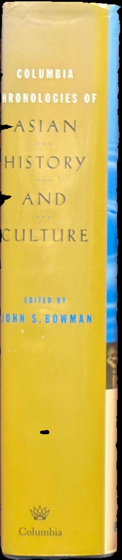 Columbia chronologies of Asian history and culture live spine
