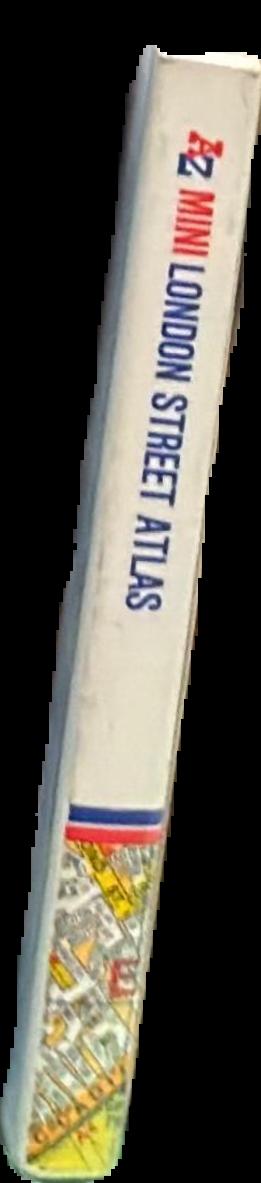 A-Z mini London street atlas and index live spine