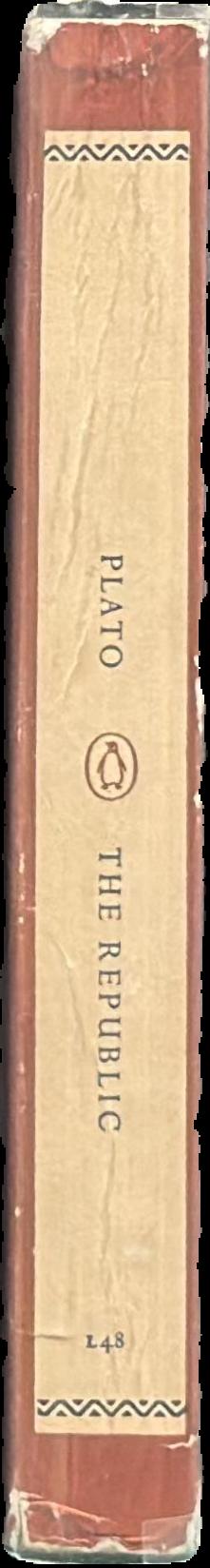 The republic / Plato ; translated with an introduction by Desmond Lee live spine