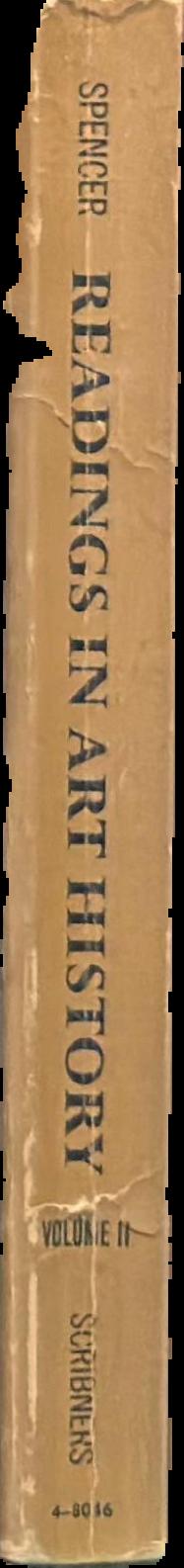 Readings in art history : volume II : the Renaissance to the present live spine