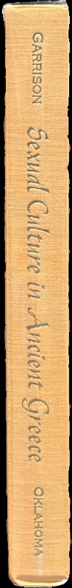 Sexual culture in ancient Greece live spine