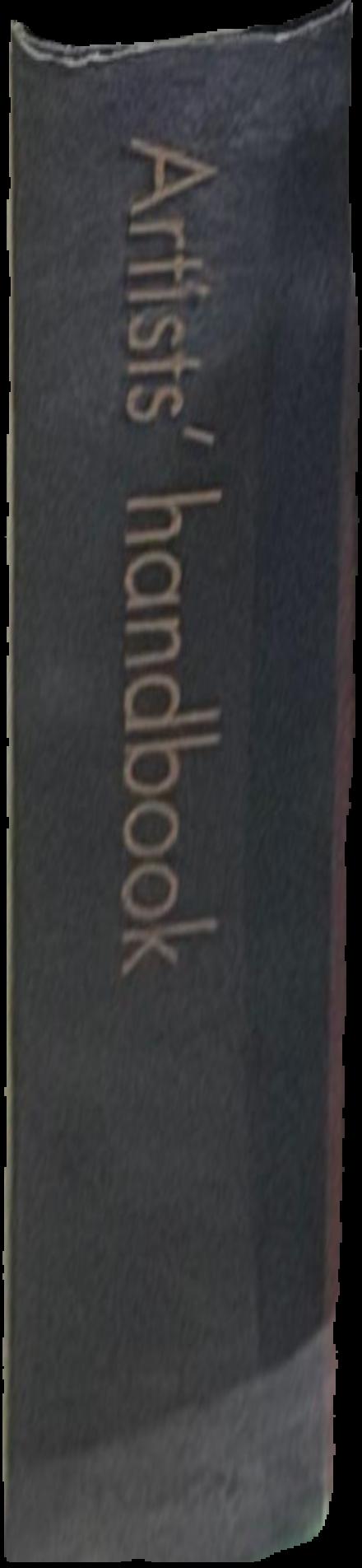 Artists' handbook : George Wittenborn's guestbook, with 21st Century additions initiated by Ronny Van de Velde live spine