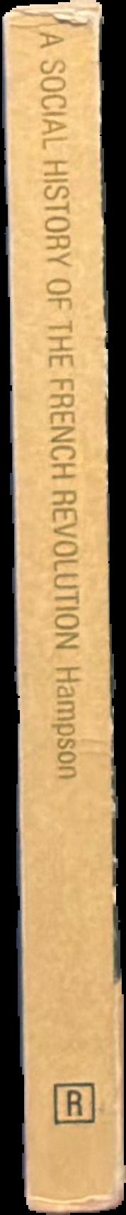 A social history of the French revolution live spine