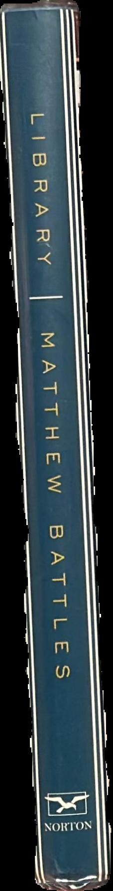 Library : an unquiet history live spine