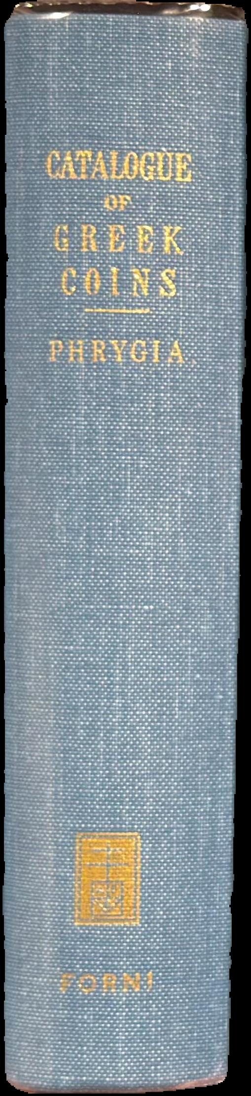Catalogue of the Greek coins of Phyrgia live spine