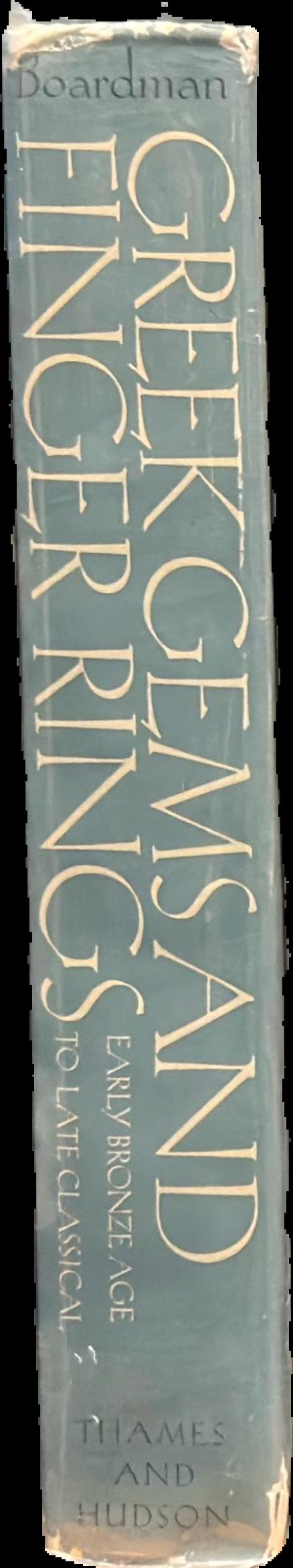 Archaic Greek gems : schools and artists in the sixth and early fifth centuries BC live spine