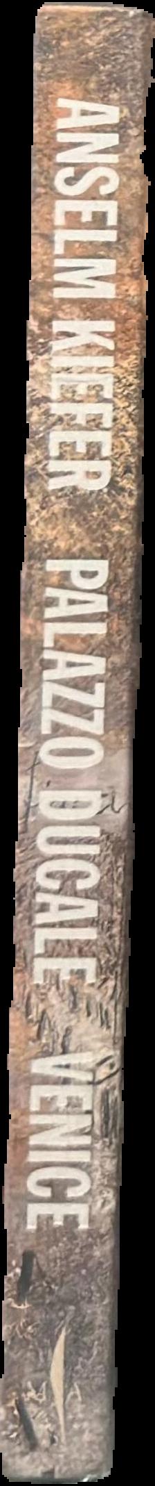 Anselm Kiefer : questi scritti, quando verranno bruciati, daranno finalmente up po' di luce (Andrea Emo) live spine