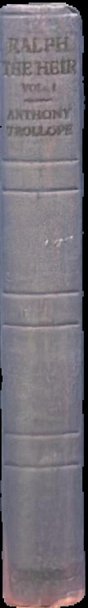 Ralph the heir : volume II live spine