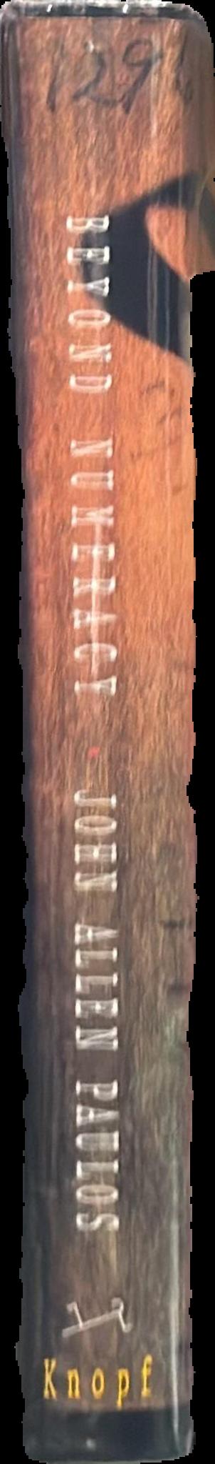 Beyond numeracy : ruminations of a numbers man / John Allen Paulos live spine