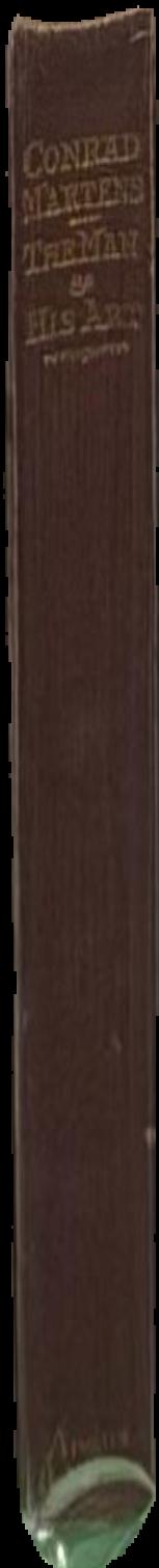 Conrad Martens : life and art live spine