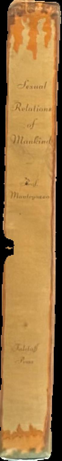 Anthropological studies of sexual relations of mankind live spine