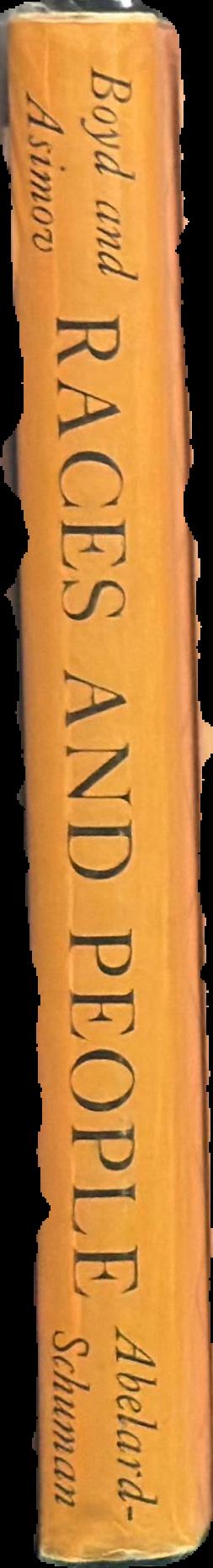 Races and people /​ William C. Boyd and Isaac Asimov, illustrated by John Bradford live spine