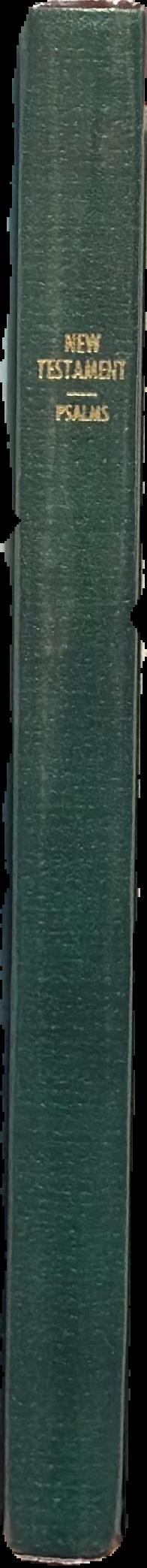The message : New Testament with psalms and proverbs / Eugene H. Peterson live spine