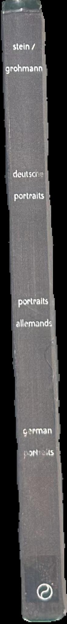 Deutsche portraits : portraits allemands : German portratis live spine