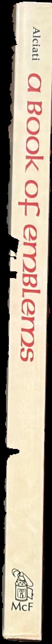 A book of emblems : the emblematum liber in Latin and English live spine