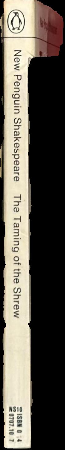 The taming of the shrew live spine