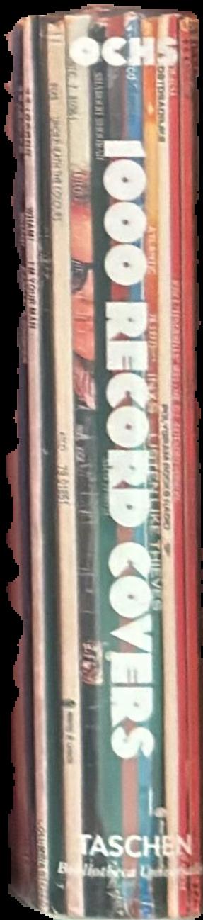 1000 record covers live spine