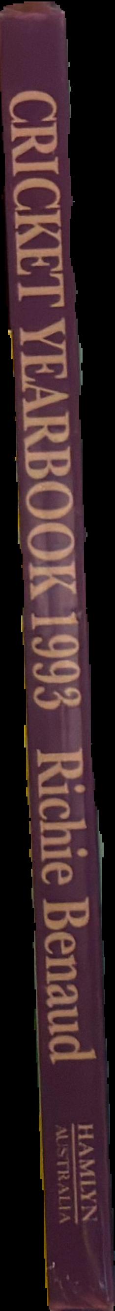 Cricket yearbook 1993 live spine
