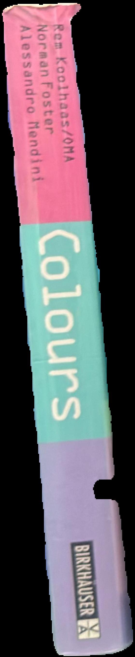 Colours : Rem Koolhaas/OMA, Norman Foster, Alessandro Mendini live spine