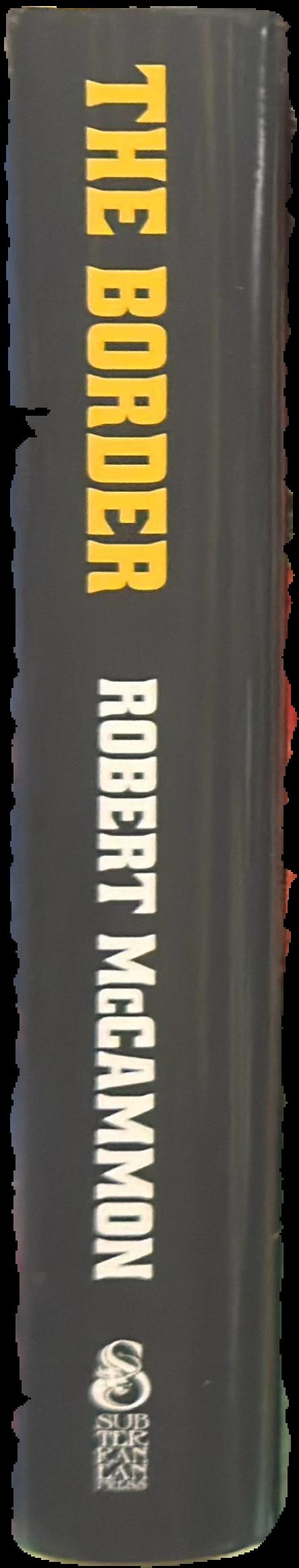 The border / Robert McCammon live spine