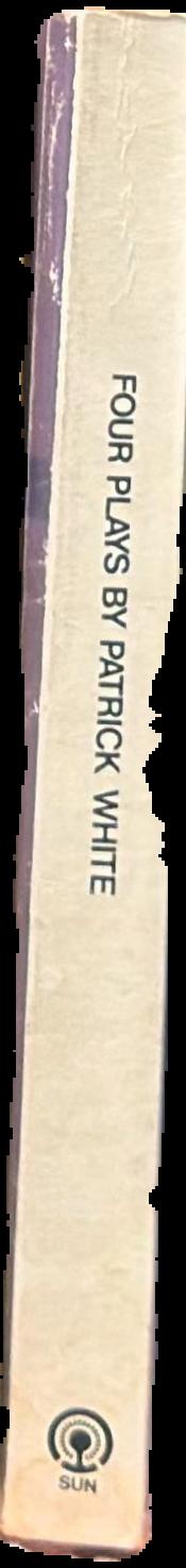 Four plays by Patrick White live spine