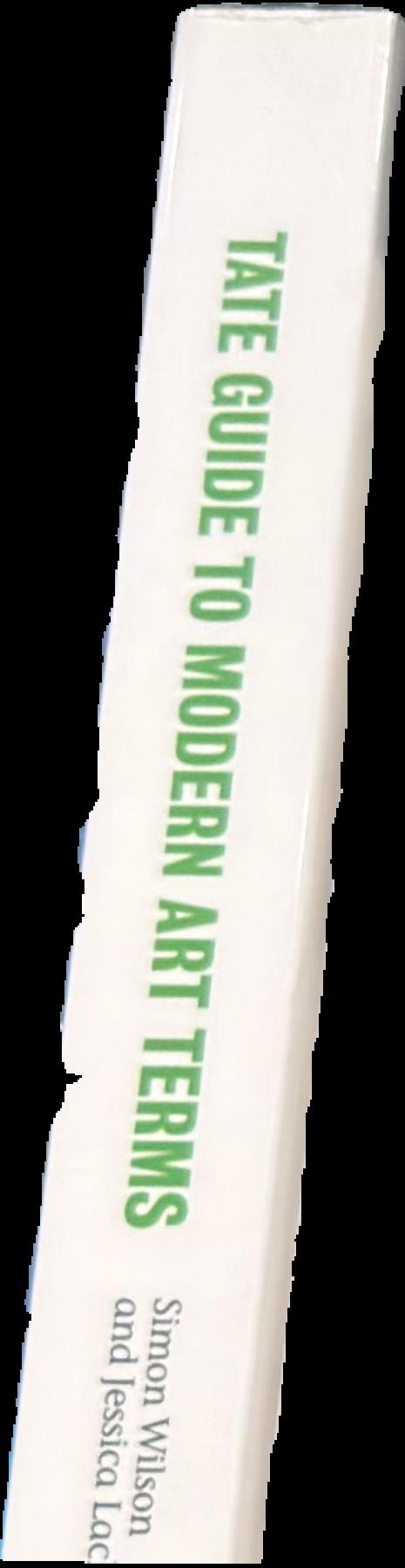 Tate guide to modern art terms live spine