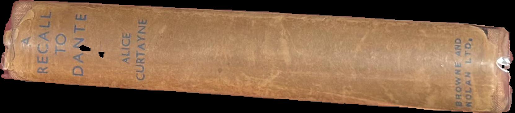 A recall to Dante live spine