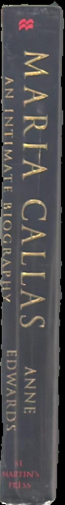 Maria Callas ; an intimate biography live spine