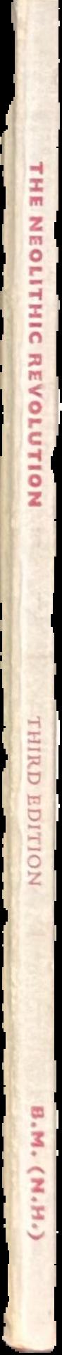 The Neolithic revolution / by Sonia Cole live spine