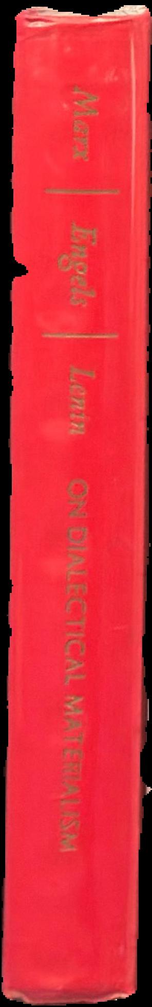 On dialectical materialism / Marx, Engels, Lenin live spine