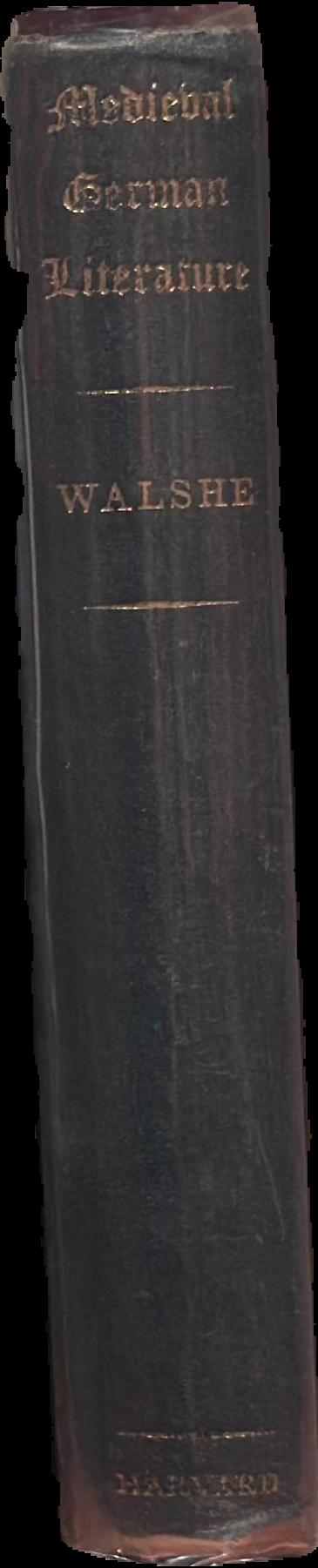 Medieval German literature : a survey live spine