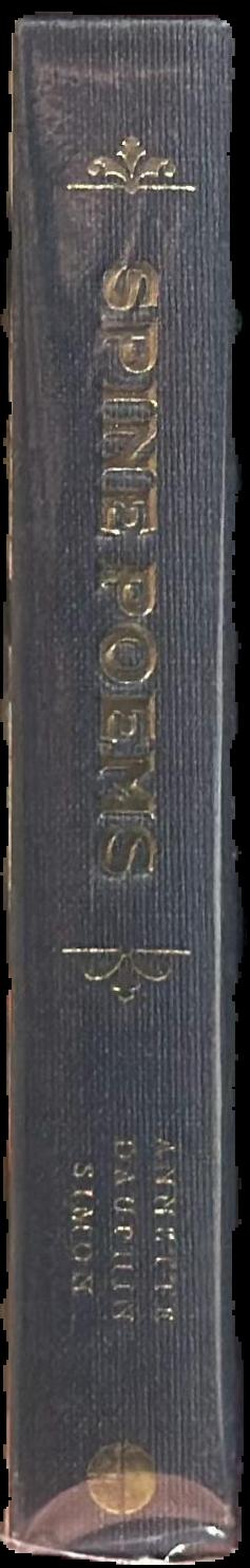 Spine poems : an eclectic collection of found verse for book lovers / Annette Dauphin Simon live spine