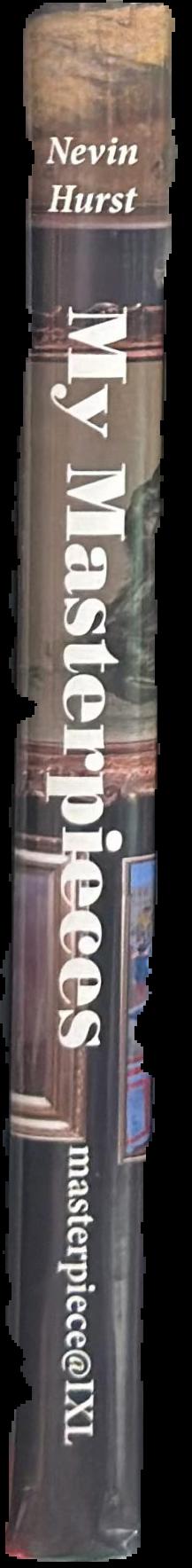 My masterpieces live spine
