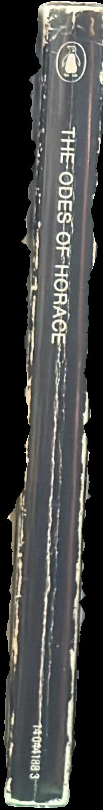 The odes of Horace live spine