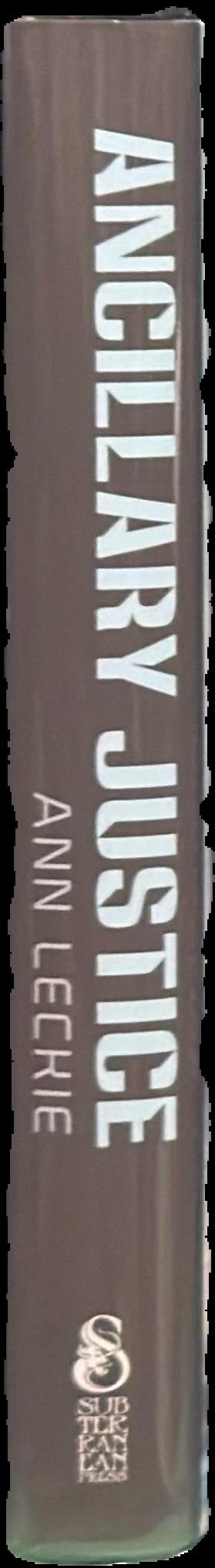 Ancillary justice / Ann Leckie live spine