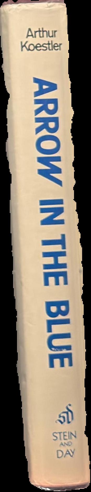 Arrow in the blue : an autobiography live spine