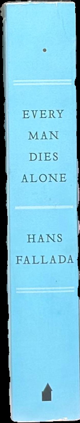 Every man dies alone live spine