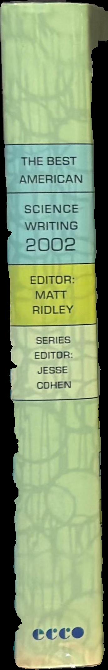 The best American science writing : 2002 live spine