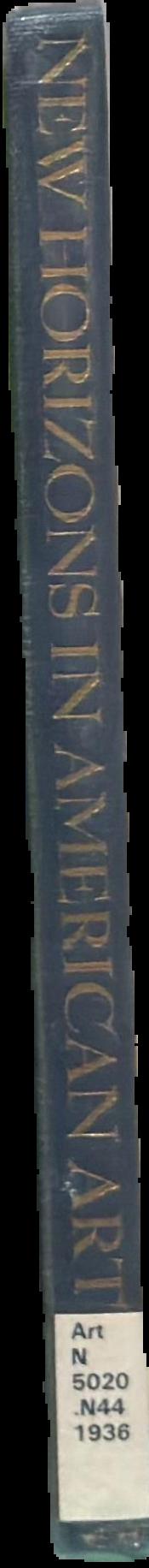 New horizons in American art live spine