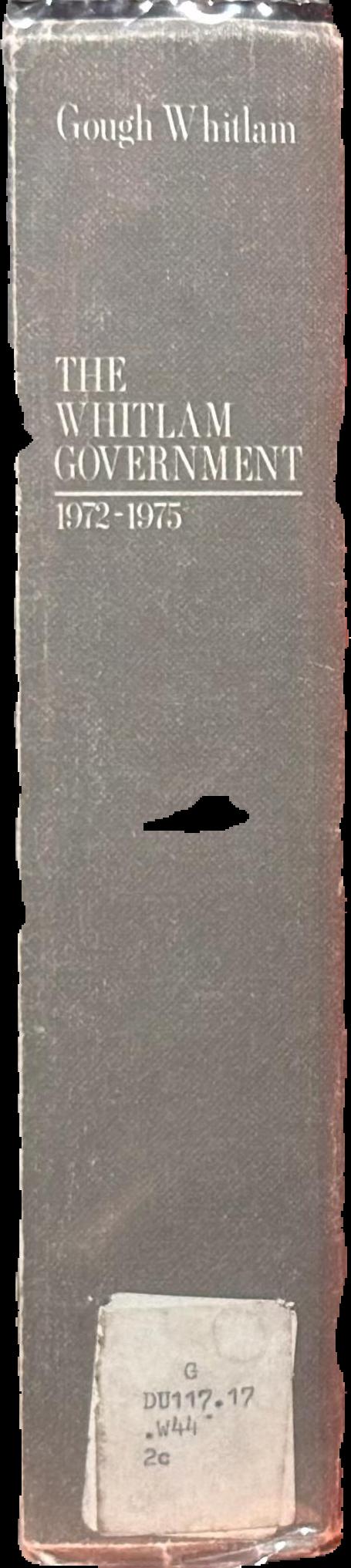 The Whitlam government, 1972-1975 live spine