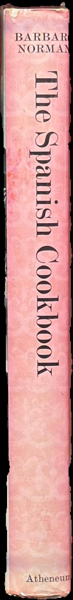 The Spanish cookbook live spine