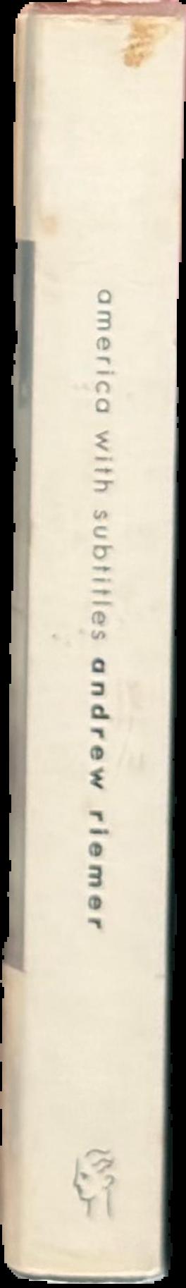 America with subtitles live spine