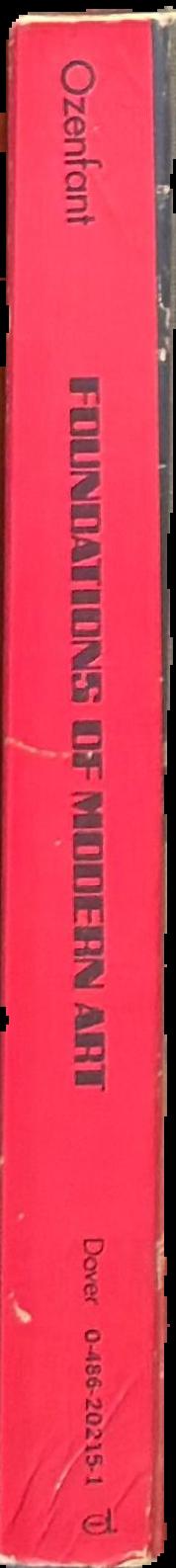 Foundations of modern art live spine