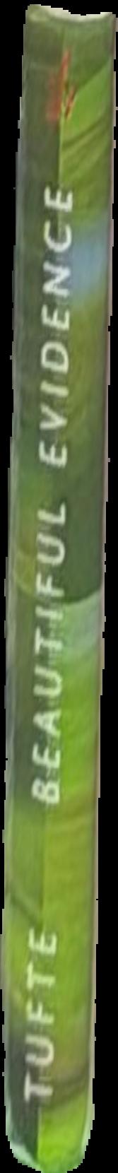 Beautiful evidence / Edward R. Tufte live spine